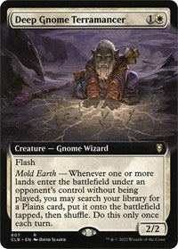 Deep Gnome Terramancer (Extended Art) (607) [Commander Legends: Battle for Baldur's Gate]