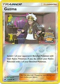 Guzma - 115/147 (Regional Championships) [Staff] (115/147) [League & Championship Cards]