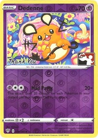 Dedenne - 78/189 (Pokemon League) [Thank You] (078/189) [League & Championship Cards]