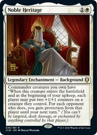 Noble Heritage (35) [Prerelease Cards]