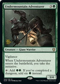 Undermountain Adventurer (260) [Prerelease Cards]