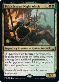 Baba Lysaga, Night Witch (266) [Prerelease Cards]