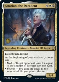 Astarion, the Decadent (265) [Prerelease Cards]