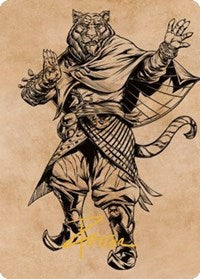 Mahadi, Emporium Master Art Card (Gold-Stamped Signature) (70) [Art Series: Commander Legends: Battle for Baldur's Gate]