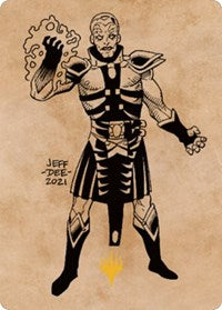 Jon Irenicus, Shattered One Art Card (67/81) (Gold-Stamped) (67) [Art Series: Commander Legends: Battle for Baldur's Gate]