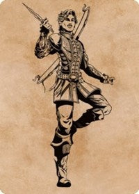 Astarion, the Decadent Art Card (62) [Art Series: Commander Legends: Battle for Baldur's Gate]