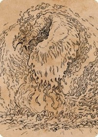 Nemesis Phoenix Art Card (56) [Art Series: Commander Legends: Battle for Baldur's Gate]