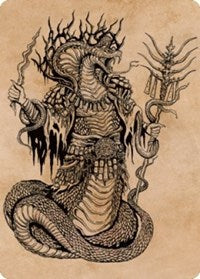 Sivriss, Nightmare Speaker Art Card (51/81) (51) [Art Series: Commander Legends: Battle for Baldur's Gate]