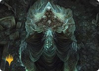 Myrkul, Lord of Bones Art Card (39/81) (Gold-Stamped) (39) [Art Series: Commander Legends: Battle for Baldur's Gate]