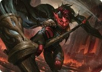 Karlach, Fury of Avernus Art Card (34/81) (34) [Art Series: Commander Legends: Battle for Baldur's Gate]
