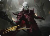 Baeloth Barrityl, Entertainer Art Card (Gold-Stamped Signature) (33) [Art Series: Commander Legends: Battle for Baldur's Gate]