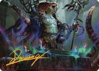 Sivriss, Nightmare Speaker Art Card (32/81) (Gold-Stamped Signature) (32) [Art Series: Commander Legends: Battle for Baldur's Gate]