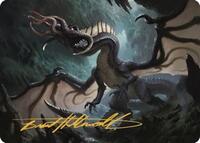 Brainstealer Dragon Art Card (Gold-Stamped Signature) (31) [Art Series: Commander Legends: Battle for Baldur's Gate]