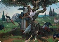 Kindred Discovery Art Card (29) [Art Series: Commander Legends: Battle for Baldur's Gate]