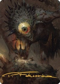 Nothic Art Card (Gold-Stamped Signature) (25) [Art Series: Commander Legends: Battle for Baldur's Gate]