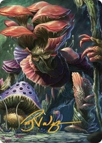Myconid Adult Art Card (Gold-Stamped Signature) (24) [Art Series: Commander Legends: Battle for Baldur's Gate]