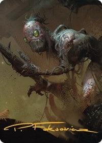 Mold Folk Art Card (Gold-Stamped Signature) (23) [Art Series: Commander Legends: Battle for Baldur's Gate]