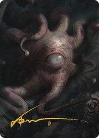 Mindwitness Art Card (Gold-Stamped Signature) (22) [Art Series: Commander Legends: Battle for Baldur's Gate]