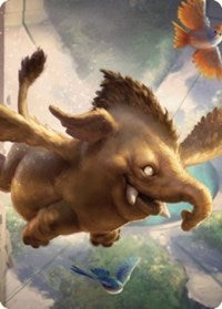 Hollyphant Art Card (18) [Art Series: Commander Legends: Battle for Baldur's Gate]
