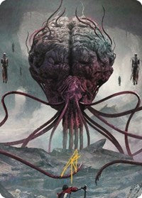 Elder Brain Art Card (Gold-Stamped Signature) (13) [Art Series: Commander Legends: Battle for Baldur's Gate]