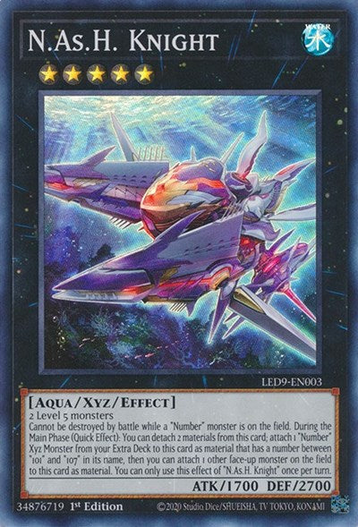 N.As.H. Knight (LED9-EN003) [Legendary Duelists: Duels From the Deep]