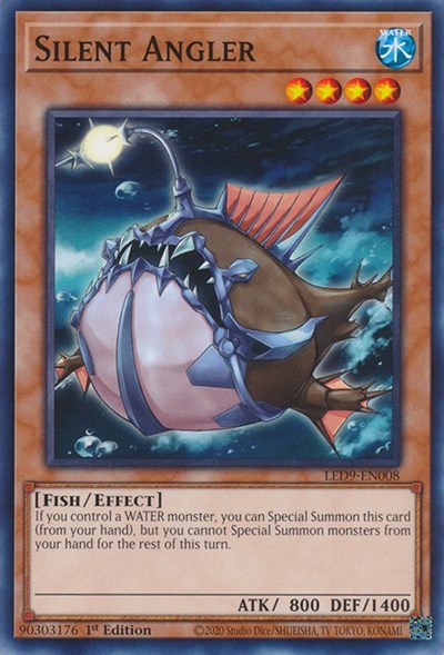 Silent Angler (LED9-EN008) [Legendary Duelists: Duels From the Deep]