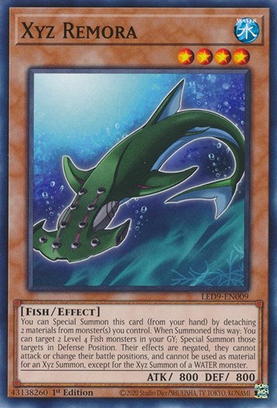 Xyz Remora (LED9-EN009) [Legendary Duelists: Duels From the Deep]
