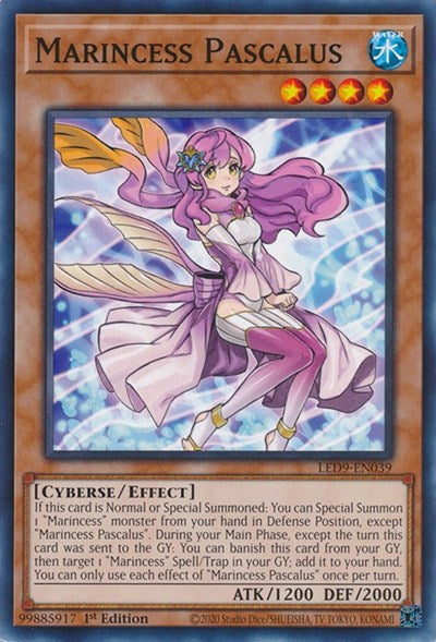 Marincess Pascalus (LED9-EN039) [Legendary Duelists: Duels From the Deep]