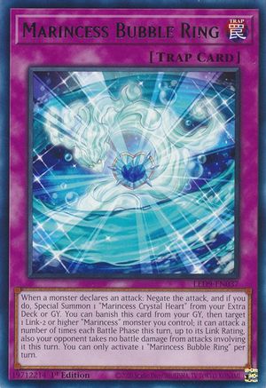 Marincess Bubble Ring (LED9-EN037) - Legendary Duelists: Duels From the Deep 1st Edition