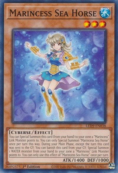 Marincess Sea Horse (LED9-EN038) [Legendary Duelists: Duels From the Deep]