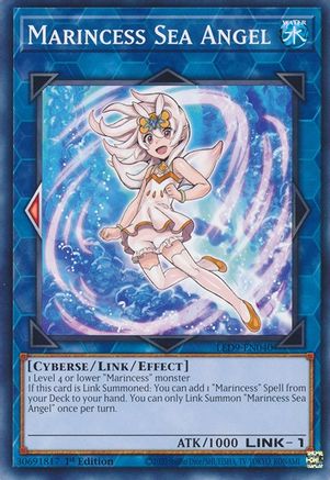 Marincess Sea Angel (LED9-EN040) - Legendary Duelists: Duels From the Deep 1st Edition