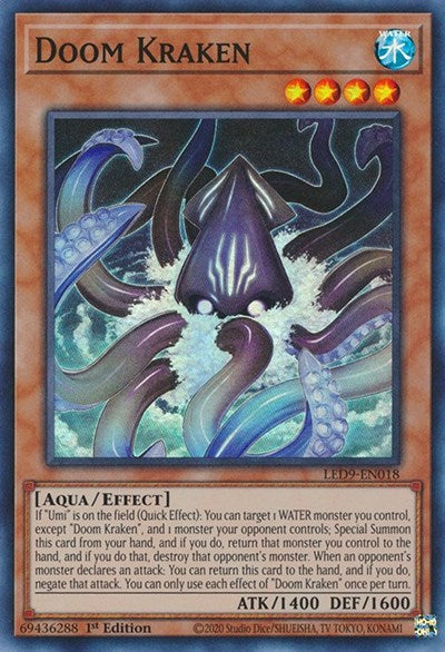 Doom Kraken (LED9-EN018) [Legendary Duelists: Duels From the Deep]
