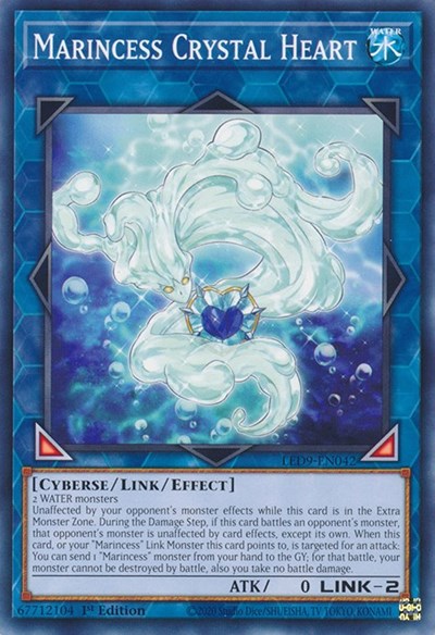 Marincess Crystal Heart (LED9-EN042) [Legendary Duelists: Duels From the Deep]