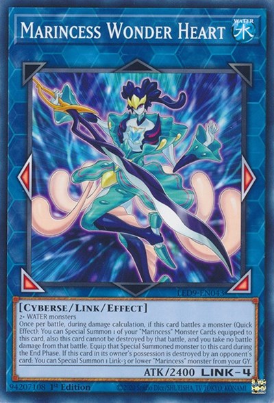 Marincess Wonder Heart (LED9-EN043) [Legendary Duelists: Duels From the Deep]