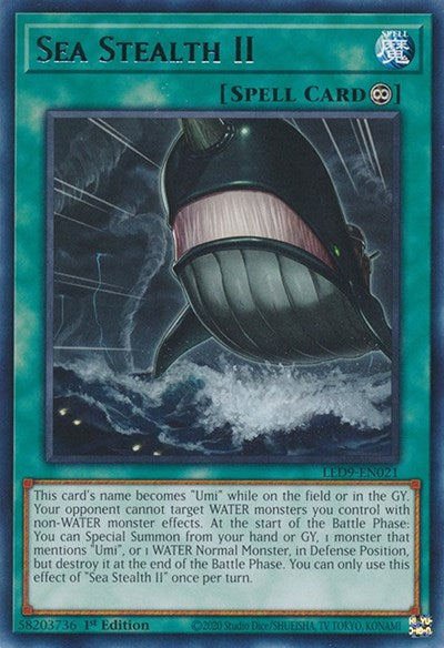Sea Stealth II (LED9-EN021) [Legendary Duelists: Duels From the Deep]