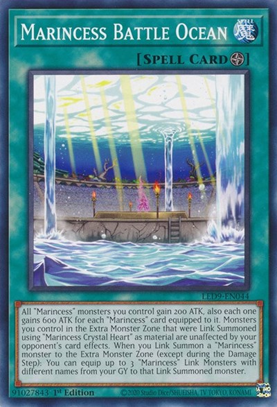 Marincess Battle Ocean (LED9-EN044) [Legendary Duelists: Duels From the Deep]
