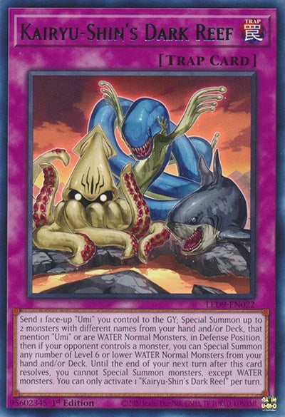 Kairyu-Shin's Dark Reef (LED9-EN022) [Legendary Duelists: Duels From the Deep]