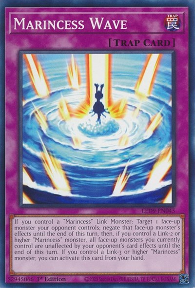 Marincess Wave (LED9-EN045) [Legendary Duelists: Duels From the Deep]