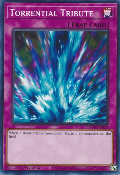 Torrential Tribute (LED9-EN029) [Legendary Duelists: Duels From the Deep]