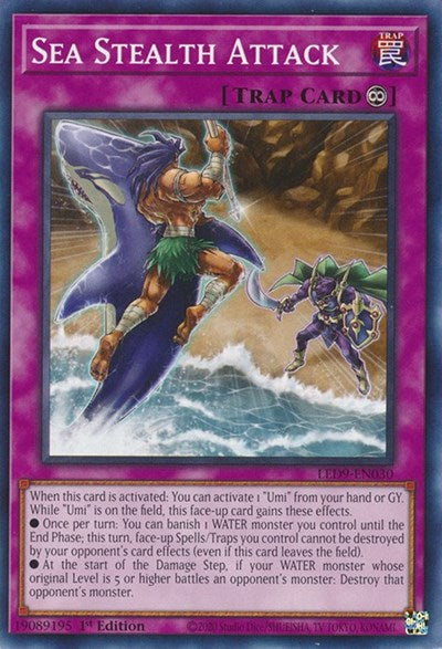 Sea Stealth Attack (LED9-EN030) [Legendary Duelists: Duels From the Deep]