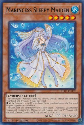 Marincess Sleepy Maiden (LED9-EN032) - Legendary Duelists: Duels From the Deep 1st Edition