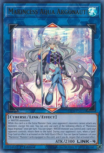 Marincess Aqua Argonaut (LED9-EN034) [Legendary Duelists: Duels From the Deep]