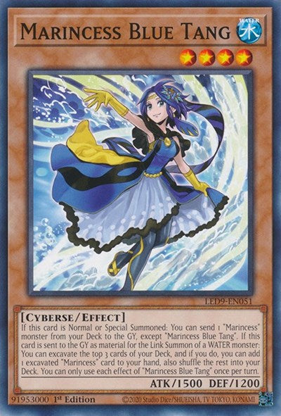 Marincess Blue Tang (LED9-EN051) [Legendary Duelists: Duels From the Deep]