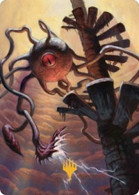 Death Kiss Art Card (Gold-Stamped) (10) [Art Series: Commander Legends: Battle for Baldur's Gate]