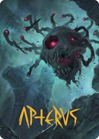 Death Tyrant Art Card (Gold-Stamped Signature) (11) [Art Series: Commander Legends: Battle for Baldur's Gate]