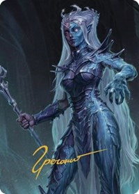 Doppelganger Art Card (Gold-Stamped Signature) (12) [Art Series: Commander Legends: Battle for Baldur's Gate]
