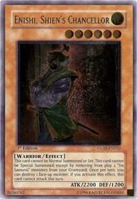 Enishi, Shien's Chancellor (UTR) (GLAS-EN032) [Gladiator's Assault]