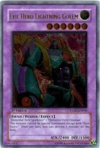 Evil Hero Lightning Golem (UTR) (GLAS-EN039) [Gladiator's Assault]