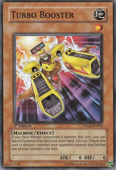 Turbo Booster (TDGS-EN001) [The Duelist Genesis]