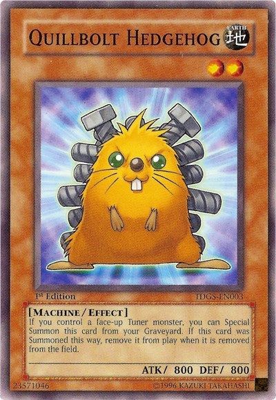 Quillbolt Hedgehog (TDGS-EN003) [The Duelist Genesis]